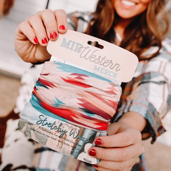 Aztec Stretchy Wrap - Picture 2 of 2